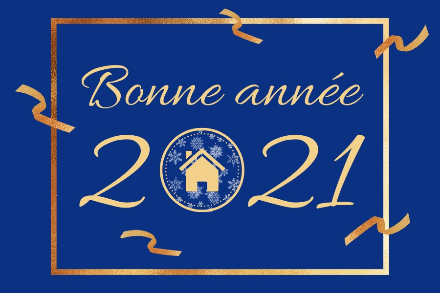 Bonne année 2021 bati-sol concept